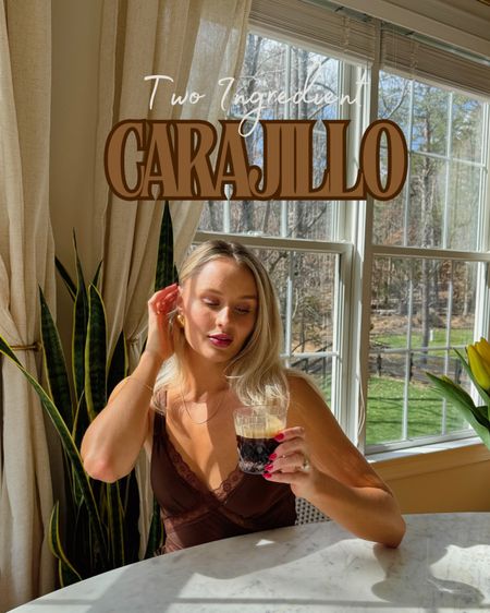 The Carajillo is just two ingredients - espresso and licor 43 🤎✨  dress and other items are linked!

#LTKSeasonal #LTKfindsunder100 #LTKfindsunder50