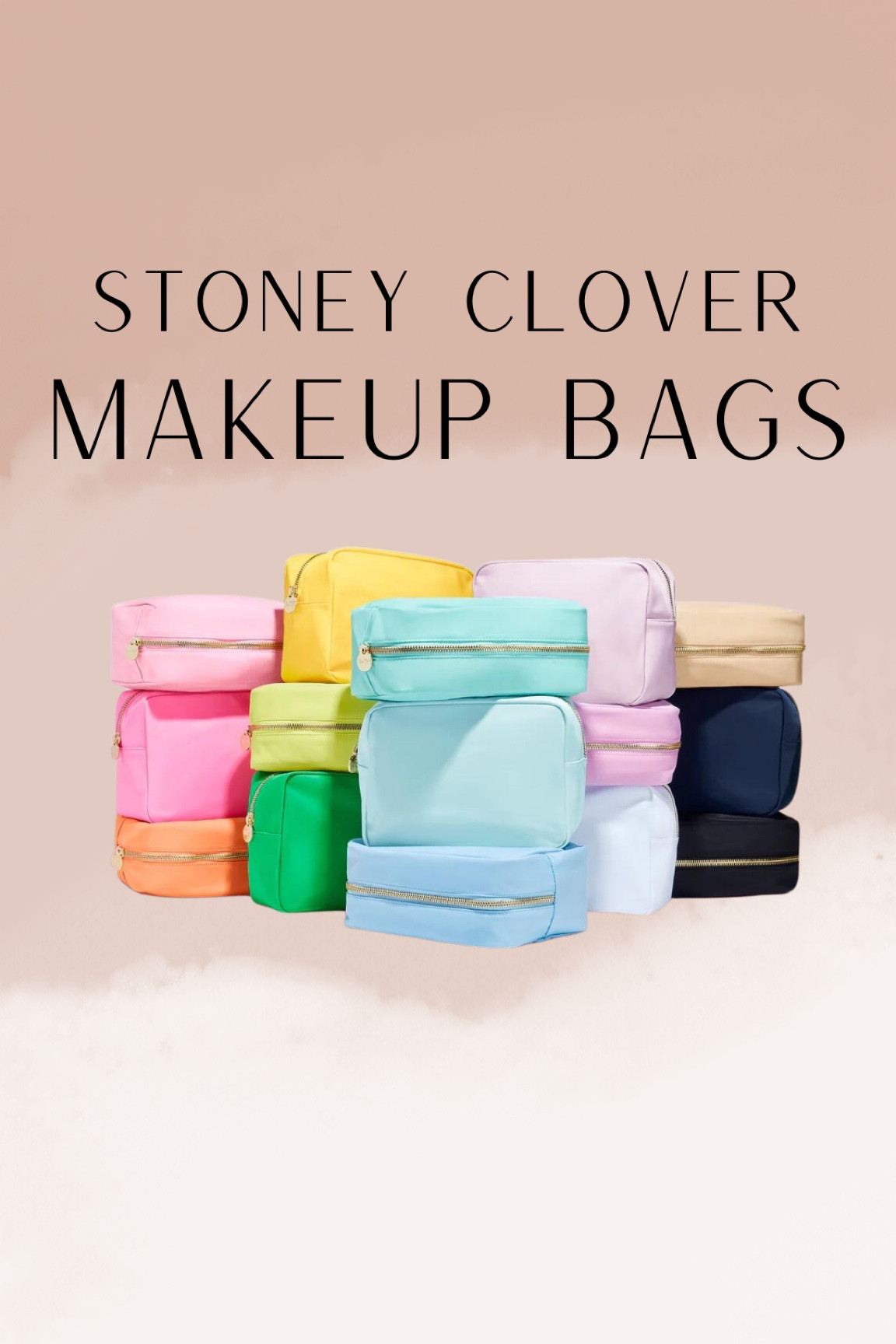 Stoney Clover Nylon Makeup Bag