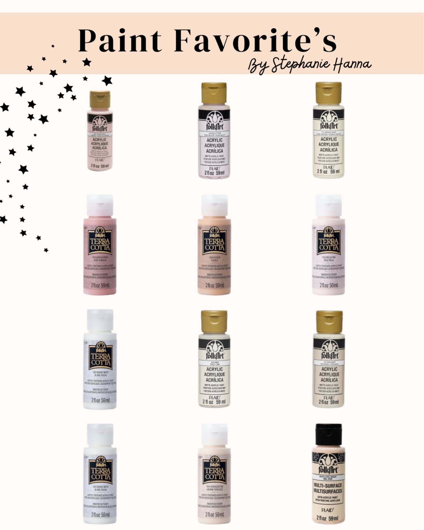 Paint Color Favorites for all my DIY Projects and crafts

#LTKHoliday #LTKhome #LTKHalloween