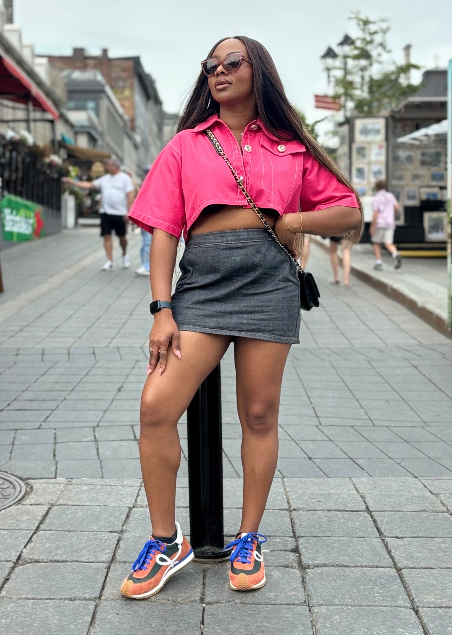 Tourist behavior. Also being fashionable in my #mango skirt and #loewe sneakers. #ootd #wiw 

#LTKShoeCrush #LTKFindsUnder100 #LTKStyleTip