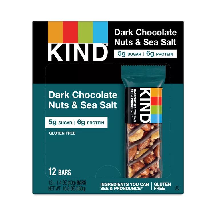 KIND, Value Pack, Dark Chocolate Nuts & Sea Salt | Thrive Market