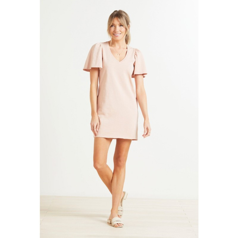 NATION LTD Mallory Flutter Sleeve Dress | EVEREVE | Evereve
