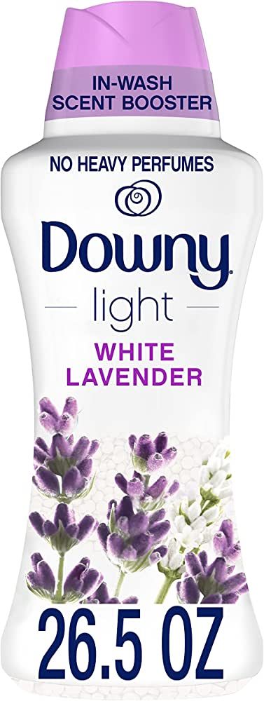 Downy Light Laundry Scent Booster Beads for Washer, White Lavender, with No Heavy Perfumes, 26.5 ... | Amazon (US)