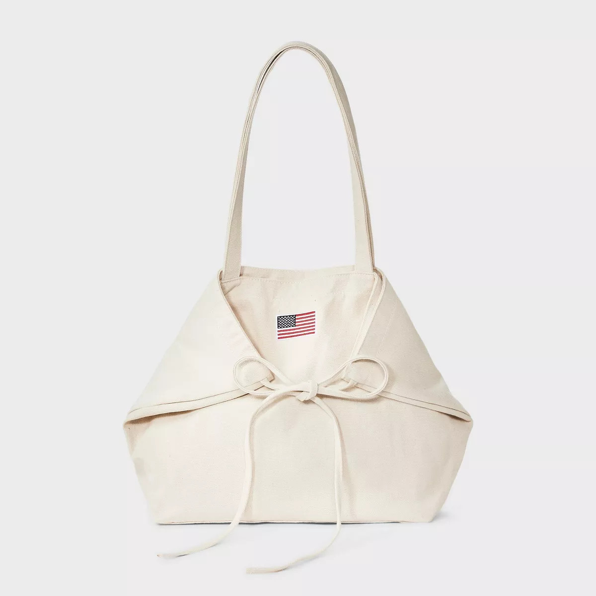 Americana USA Flag Canvas Tote Bag - Wild Fable™ Cream | Target