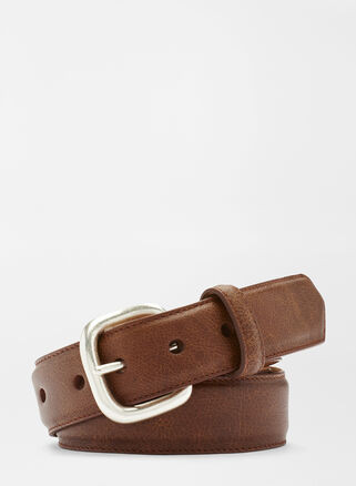 Peter Millar Men's Pilot Mill Belt | Color: Whiskey | Size: 38 | Peter Millar