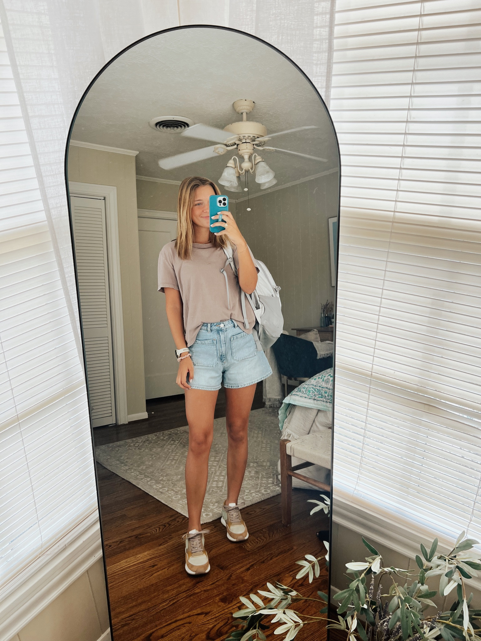 Todays class fit!! 

Love these shorts, so comfy! 
(I’m linking a few places to purchase, I wear size 25) 
And love these shoes so much HOFF is a v comfy and cute sneaker brand  

#LTKSeasonal #LTKstyletip #LTKfindsunder50