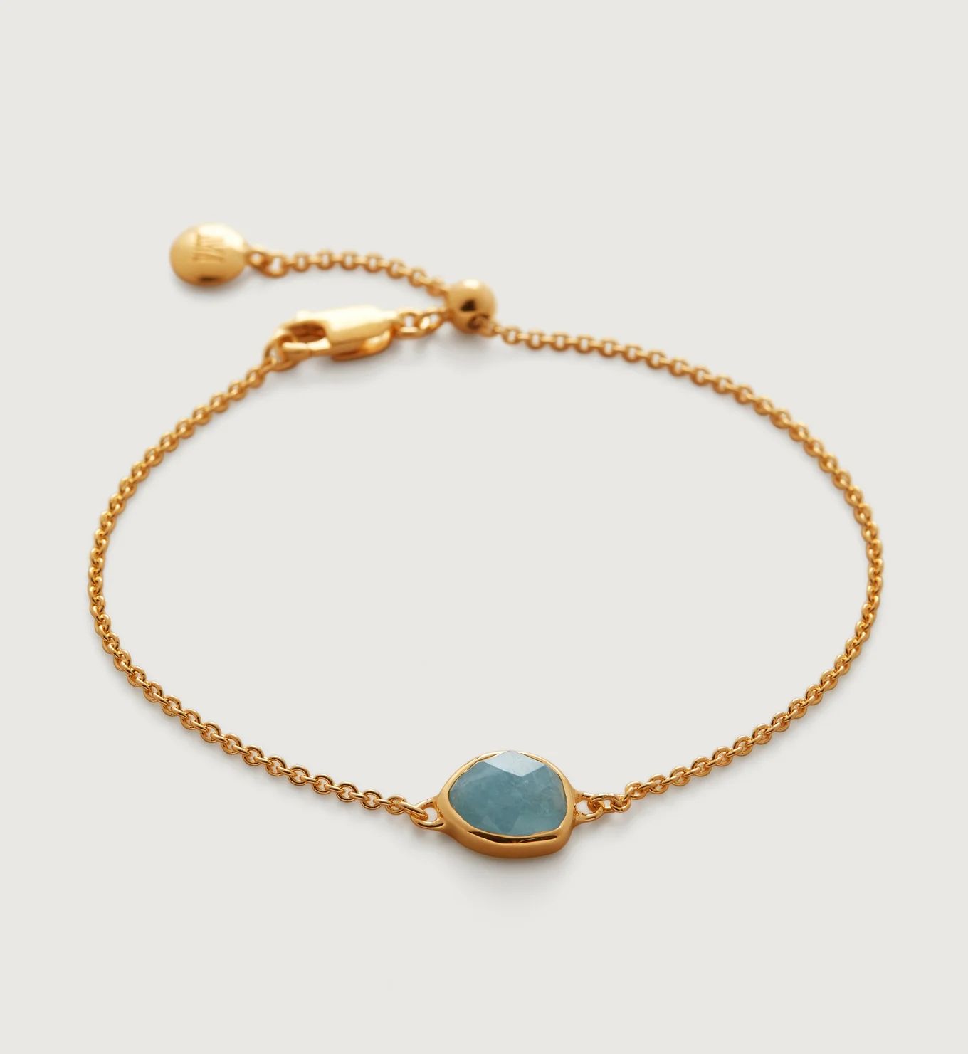 Siren Fine Chain Bracelet | Monica Vinader (US)