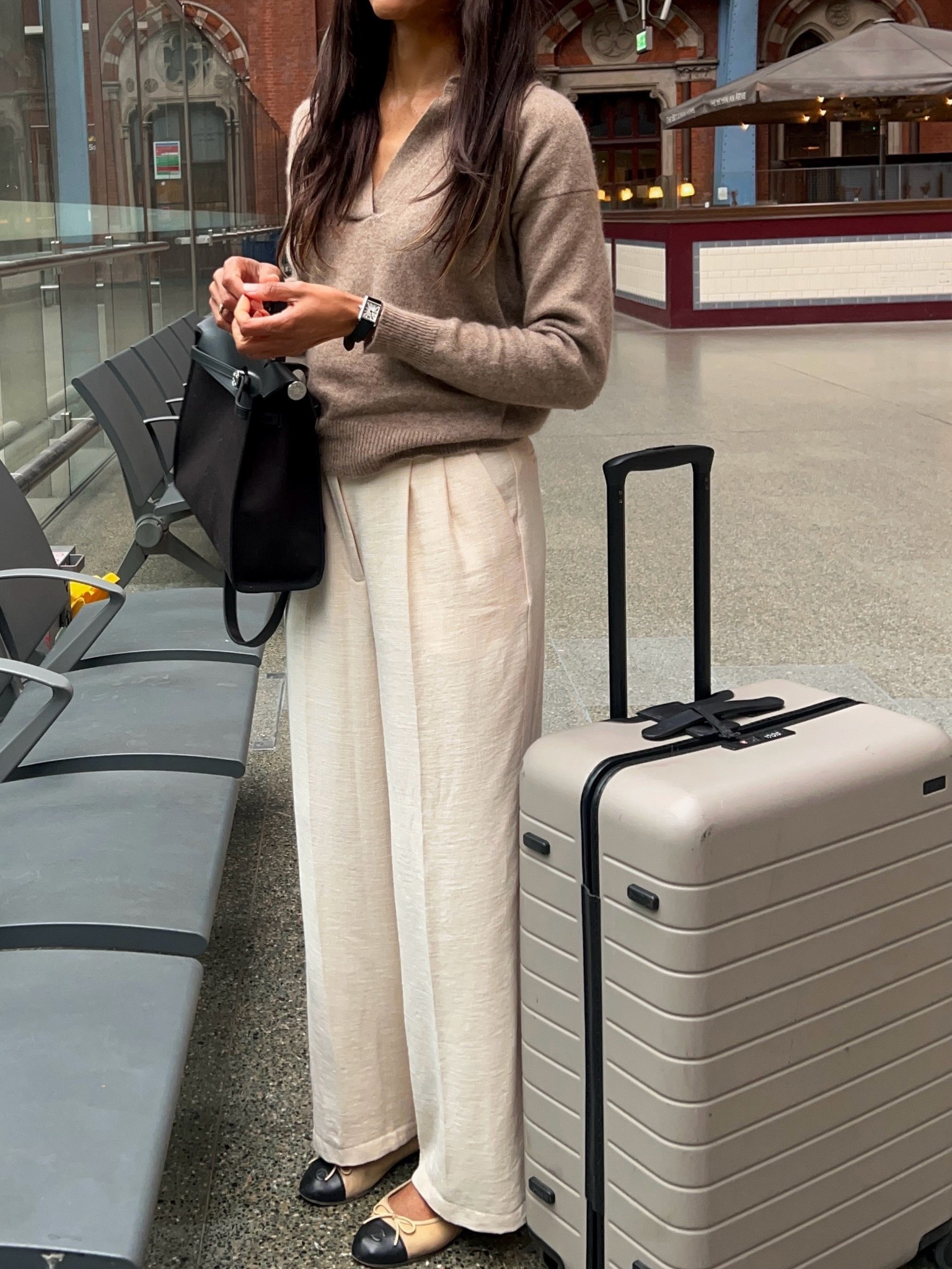 Airport outfit | Travel outfit 