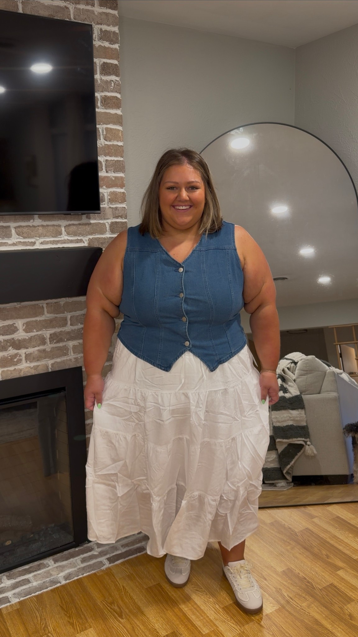 plus size outfit from @Target as a size 3X/4X! 🤎

#LTKgrwm #LTKootd #LTKPlusSize