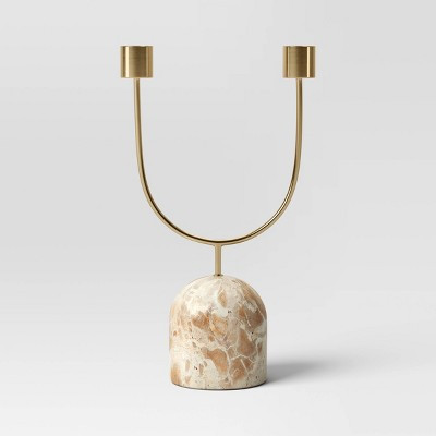 Luxe Double Taper Candle Holder - Threshold™ | Target