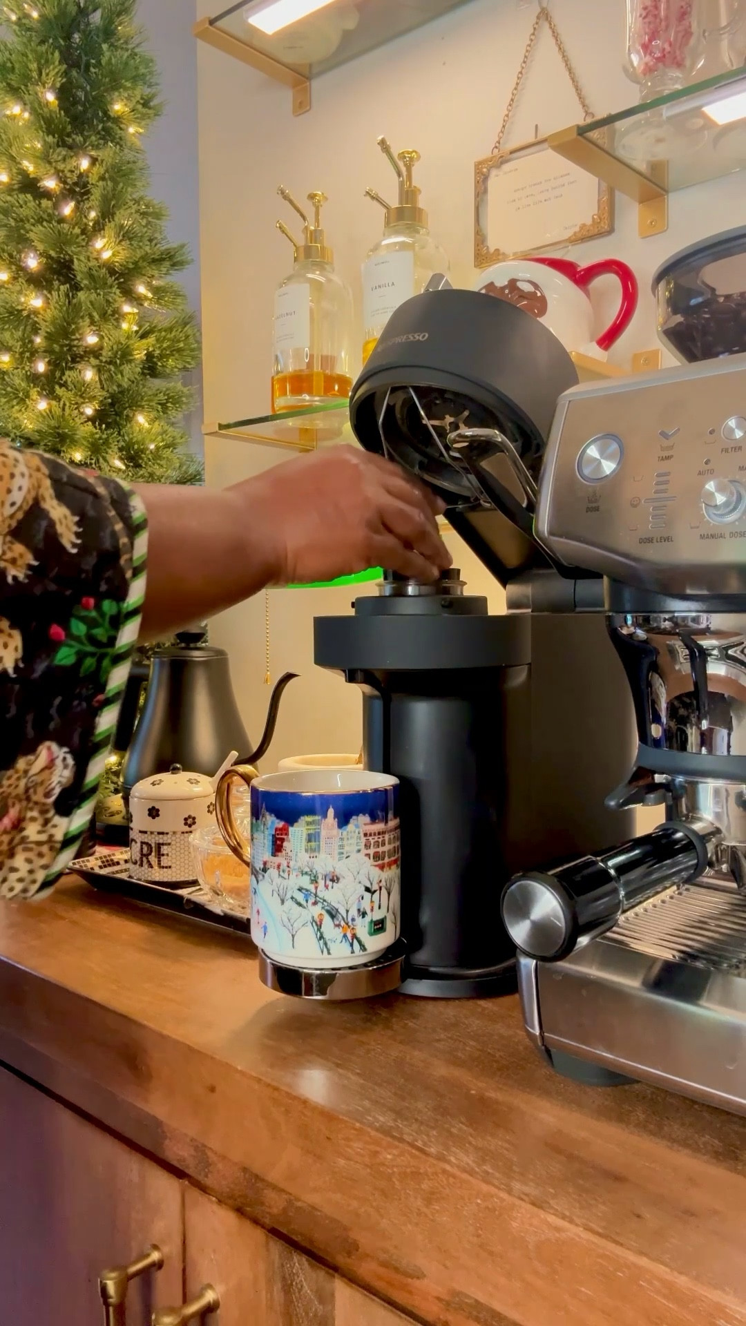 If you've ever considered buying an Nespresso machine, now is the perfect time, as the sales have never been better!

Over the years, I've tried almost every model, and the Vertuo is by far the best—it's like having a barista at home. 

Additionally, the frother produces thick, rich milk, whether warm or cold, and it works well with non-dairy options, too.

#LTKCyberWeek #LTKGiftGuide #LTKHome