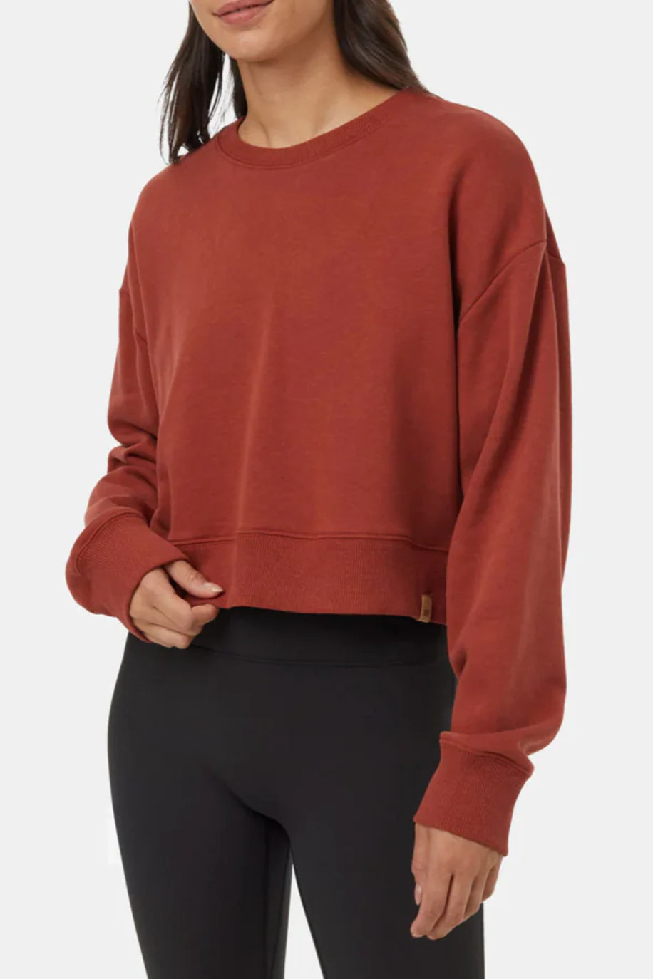 TreeFleece Oversized Cropped Crew | MTT Collective