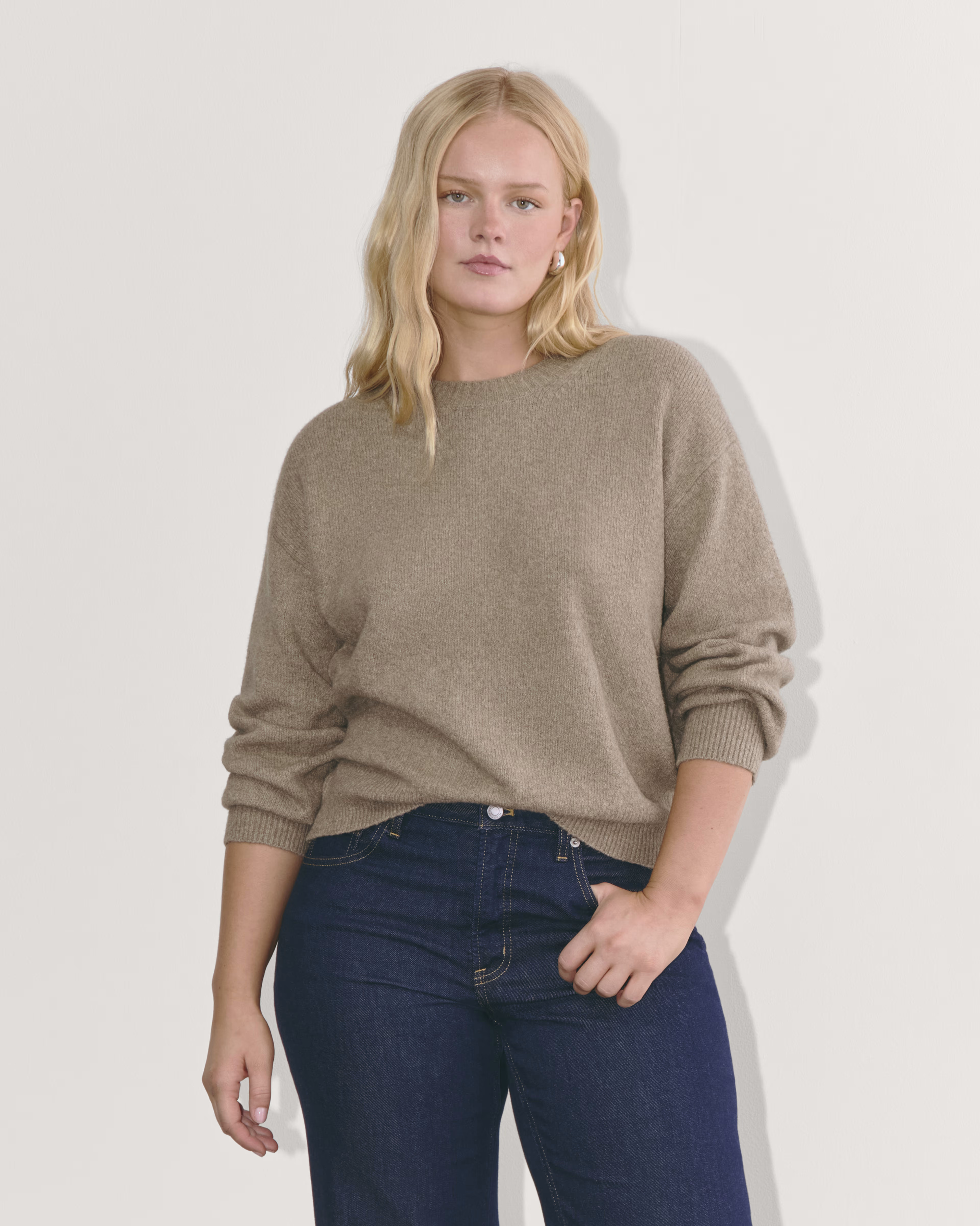 The Cocoon Crew in Plush Cotton | Everlane