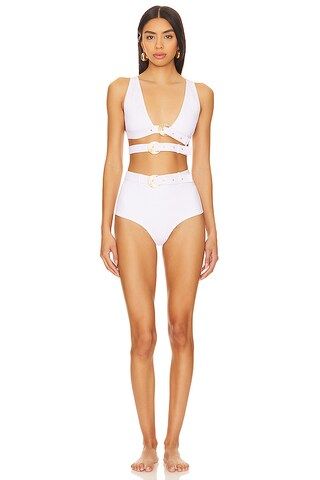 OYE Swimwear Portia Bikini Set in White from Revolve.com | Revolve Clothing (Global)