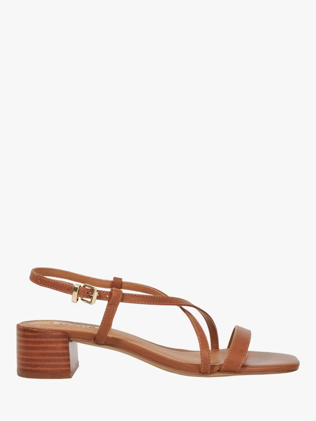 DuneJaskell Leather Block Heel Sandals | John Lewis (UK)