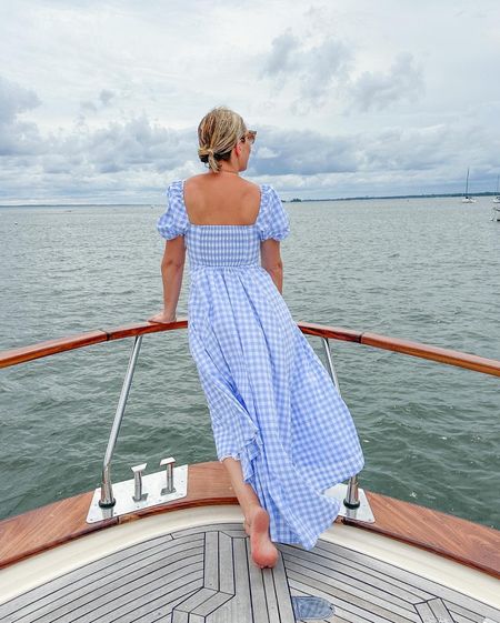 Gingham nap dress 💙

#LTKSeasonal