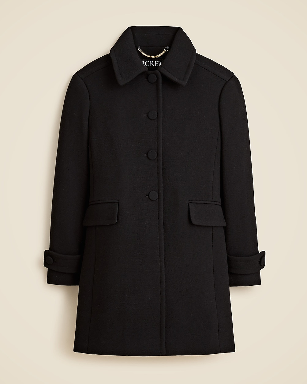 Salon coat in Italian double-cloth | J. Crew US