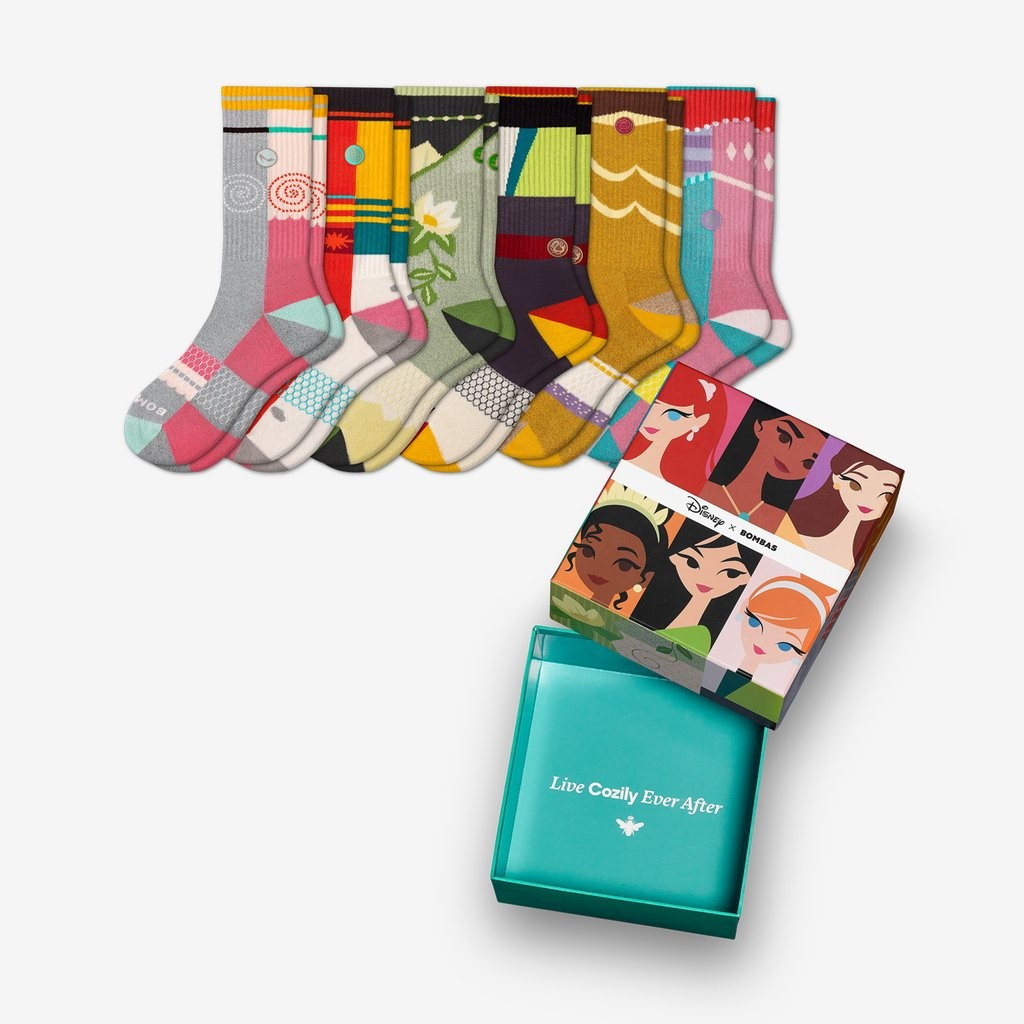 Adult Disney Princess 6-Pack Gift Box | Bombas