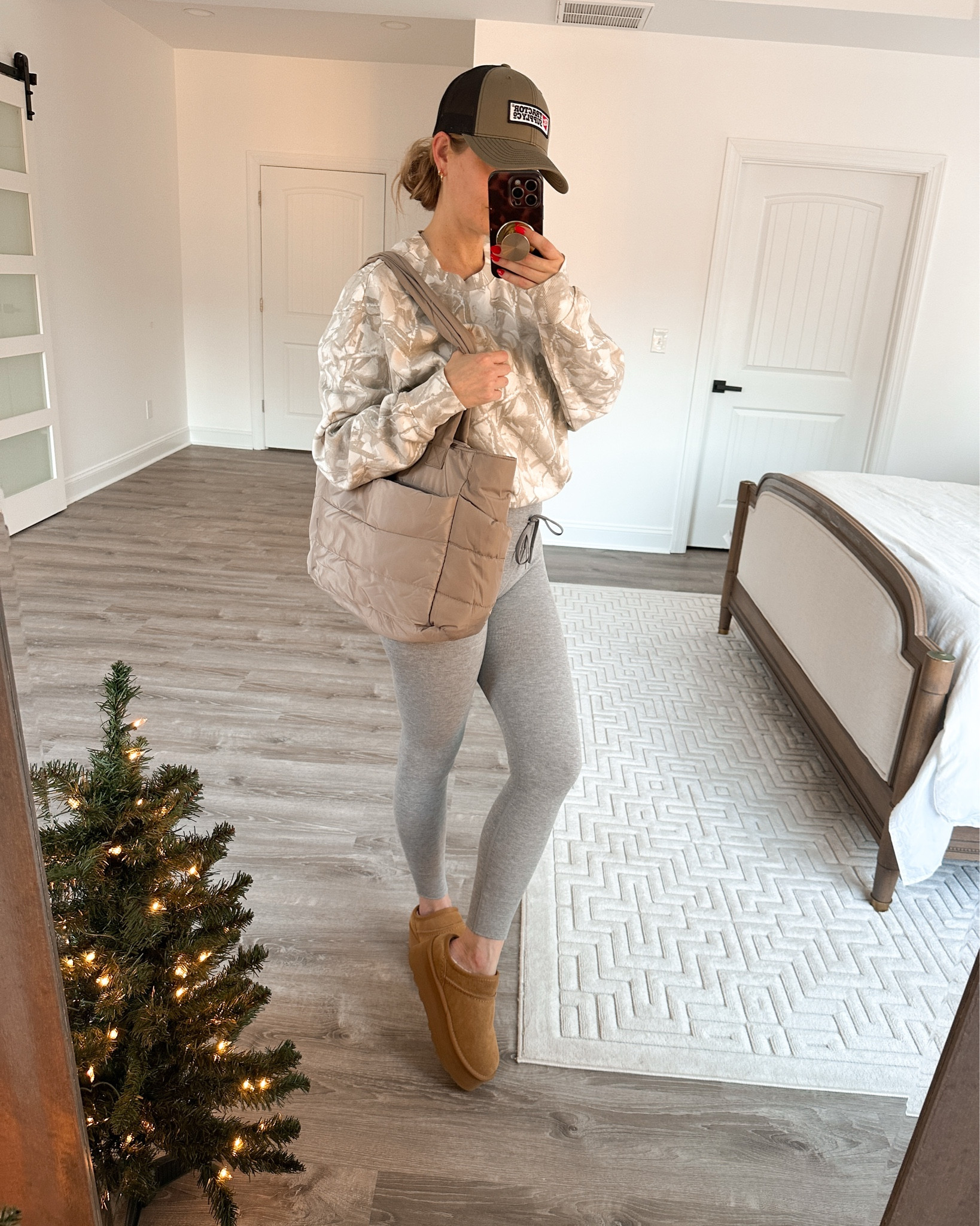 How cute is this camo crew neck sweatshirt from the men’s section?!?! Currently on sale for 30% off for the early Black Friday cyber Monday sales - Wearing men’s size medium 

#LTKCyberWeek #LTKootd #LTKHoliday