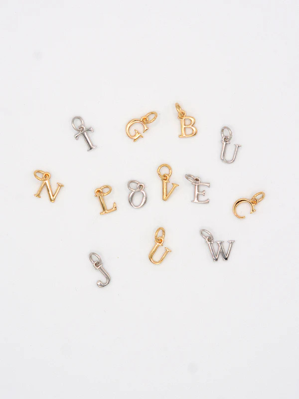 Letter Charm | Narrative Jewelry