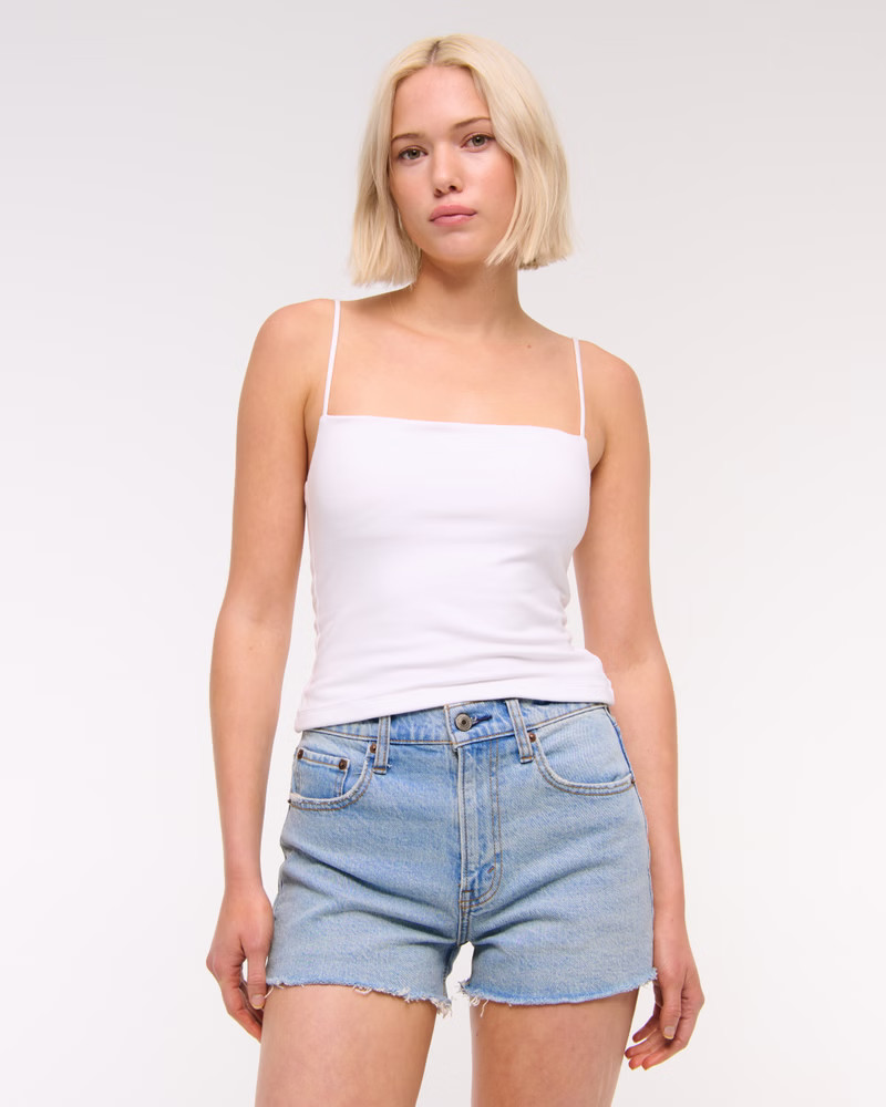 Women's High Rise Mom Short | Women's Clearance | Abercrombie.com | Abercrombie & Fitch (US)