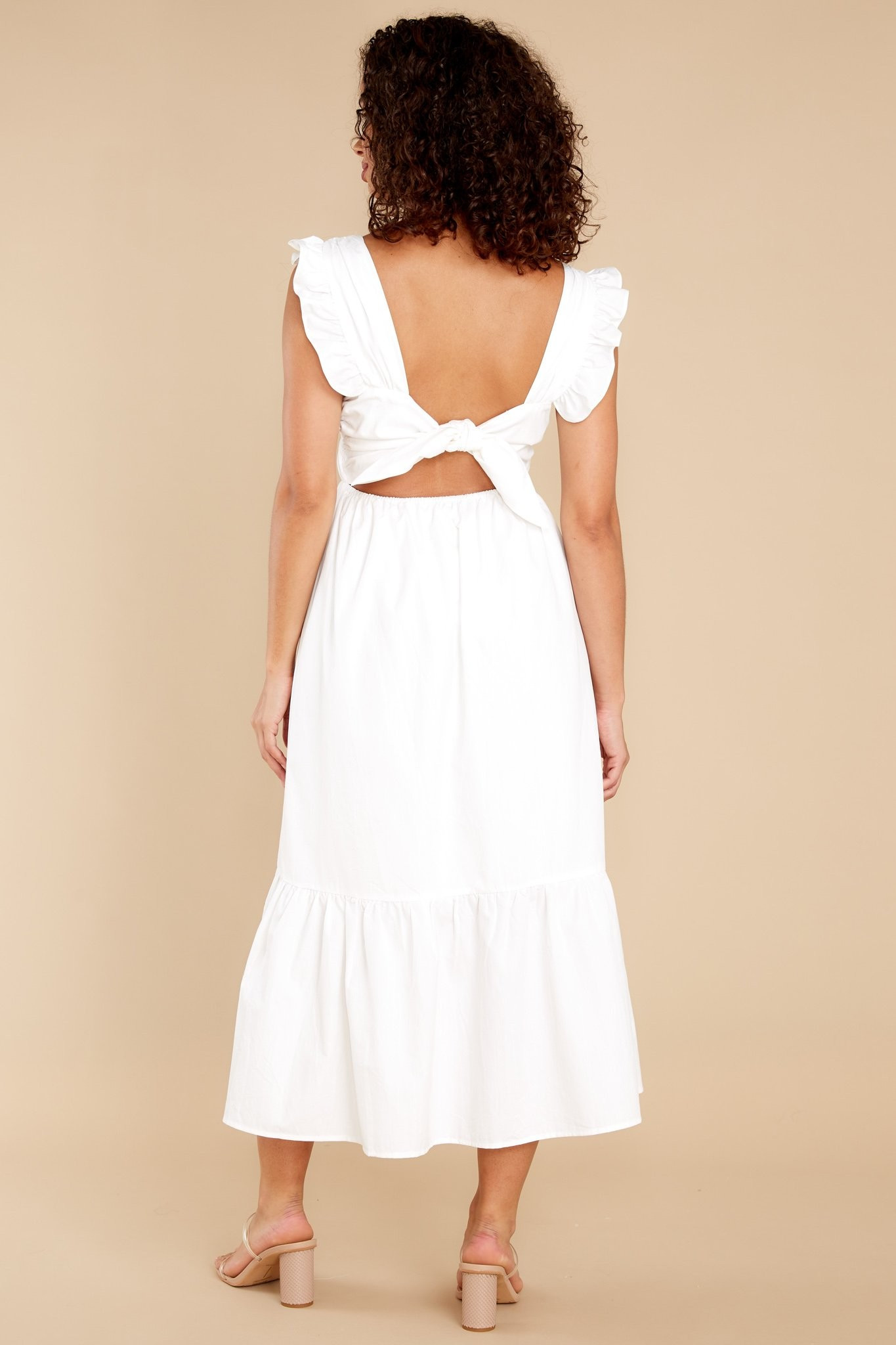 Linked By Love White Dress | Red Dress 