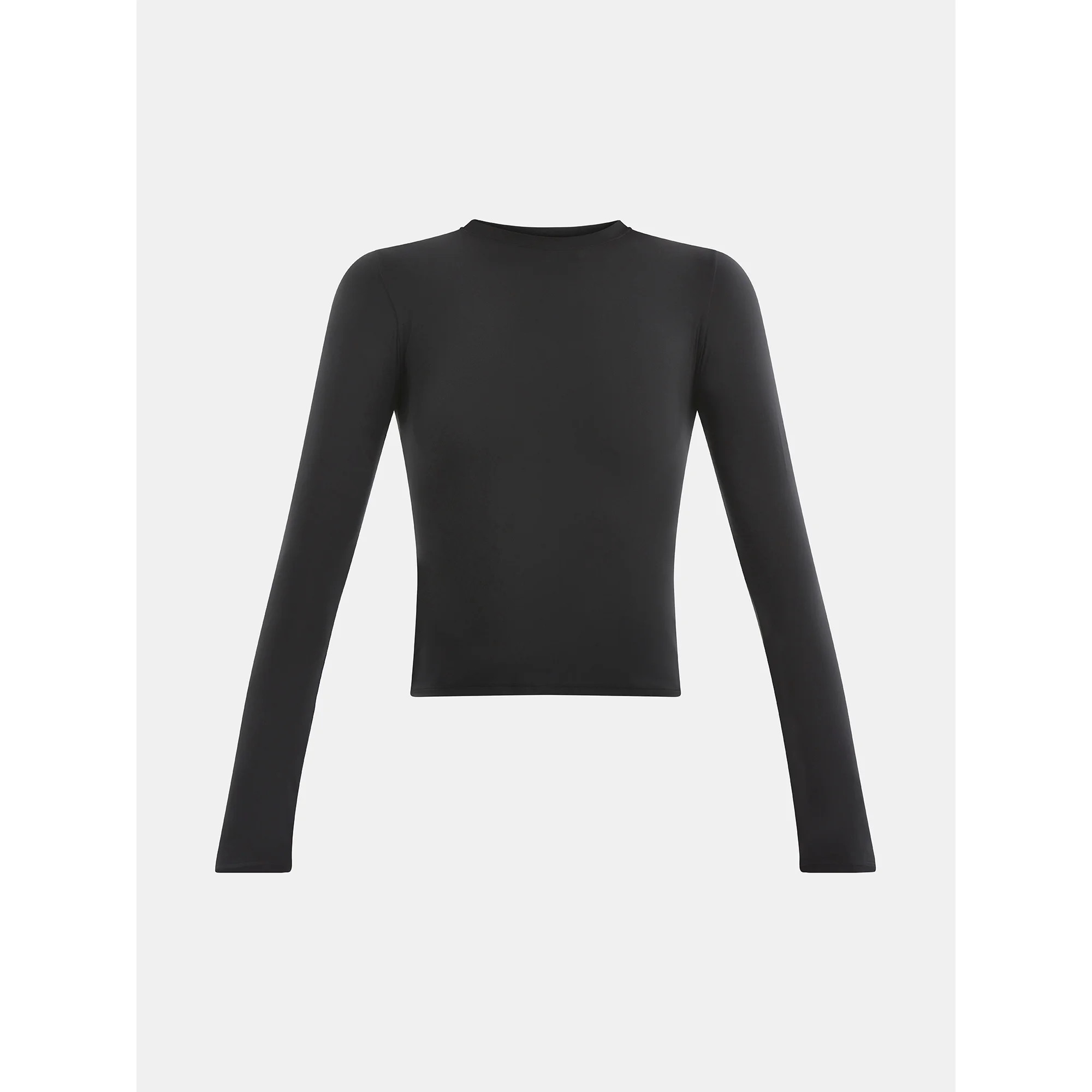 No Boundaries Women’s Fit Stretch Long Sleeve T-Shirt, Sizes XS–3XL | Walmart (US)