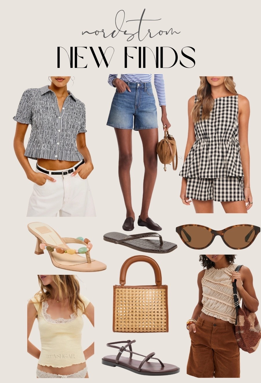 Nordstrom new finds 🙌🏻🙌🏻

Spring style, spring fashion, summer fashion, shorts, romper, sandals, crop top, sunglasses, purse ￼

#LTKSeasonal #LTKdayinmylife #LTKootd