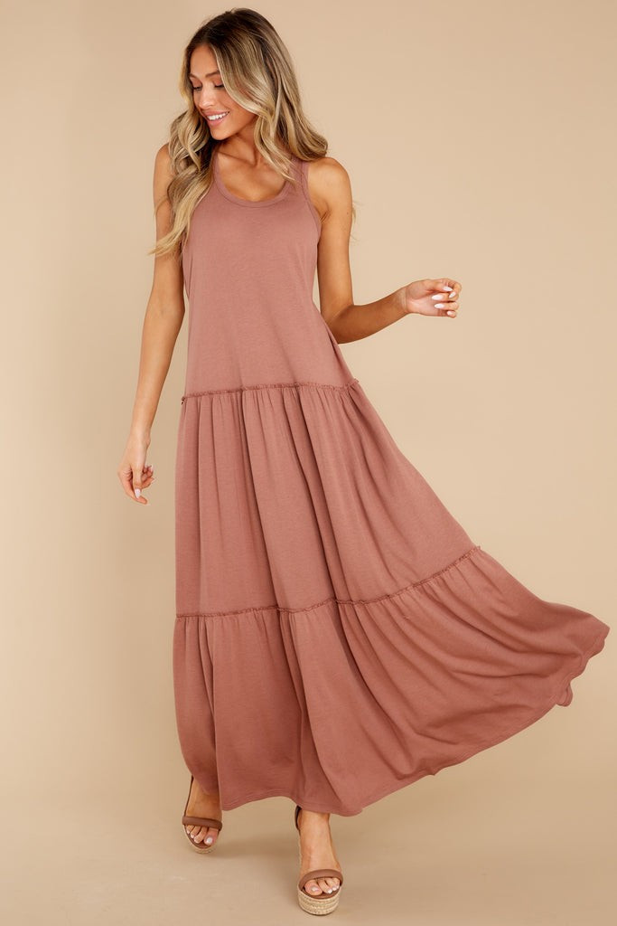 Just In Case Clay Maxi Dress | Red Dress 