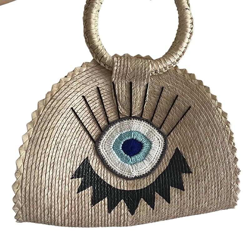 Libia bag - bolso de mano con ojo turco (Bolso de mano casual de ojo turco) | Amazon (US)