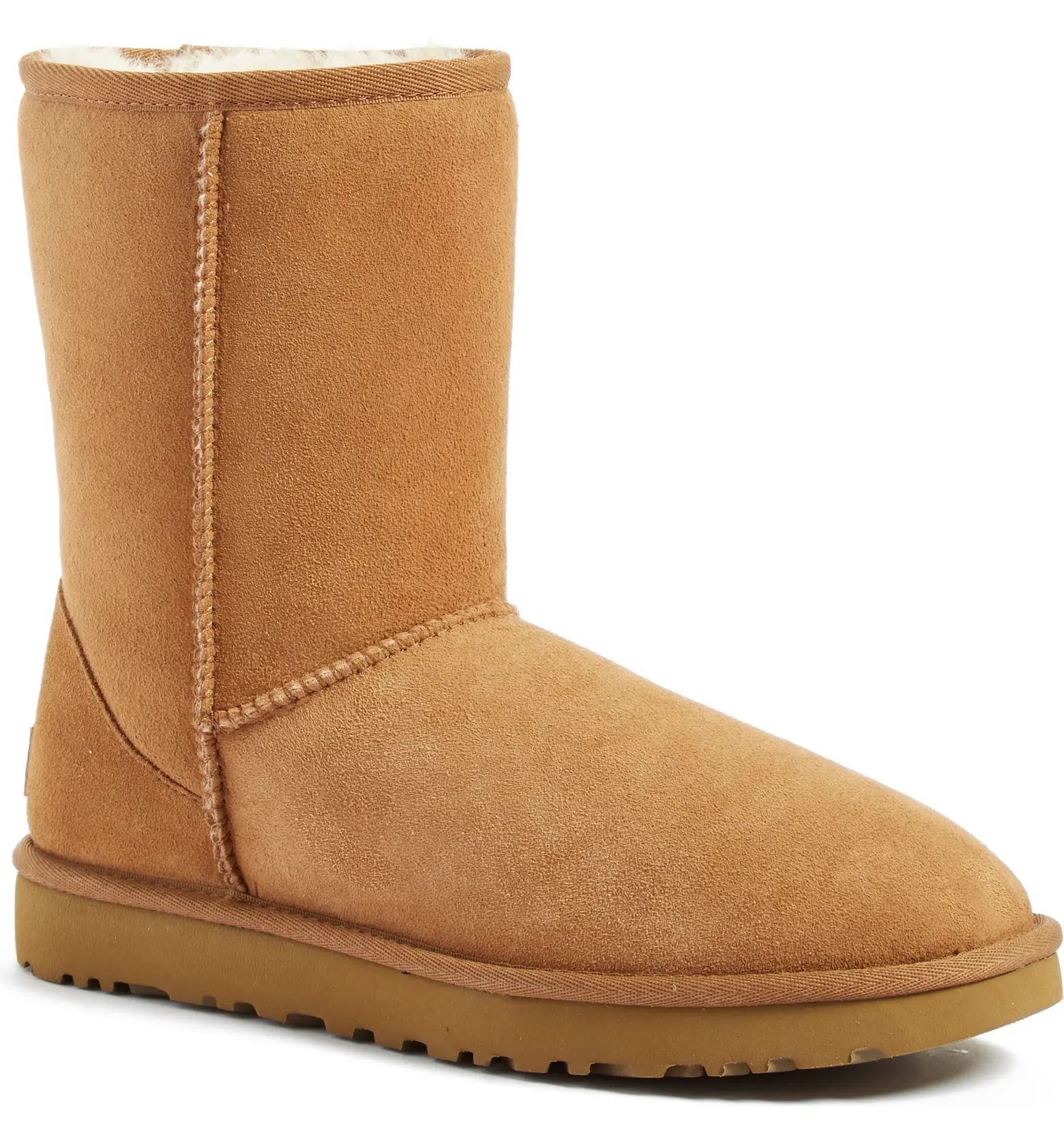 Classic II Genuine Shearling Lined Short Boot | Nordstrom
