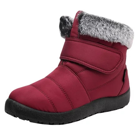 adviicd Snow Boots for Women Snow Boot for Women Womens Snow Boots Warm Waterproof Comfortable Slip On Snow Hiking Boots Women Wide Width | Walmart (US)