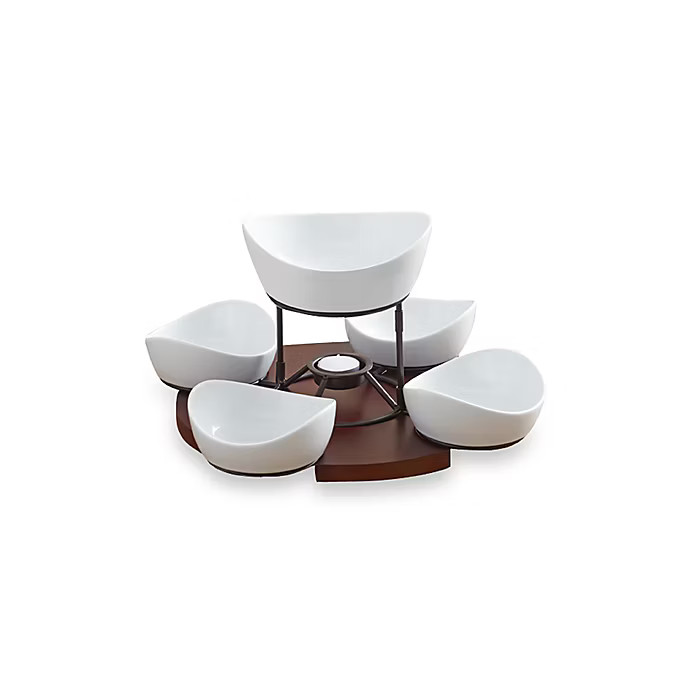 B. Smith Lazy Susan with Serving Bowls Set | Bed Bath & Beyond