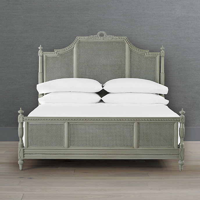 Beauvier French Cane Bed | Frontgate
