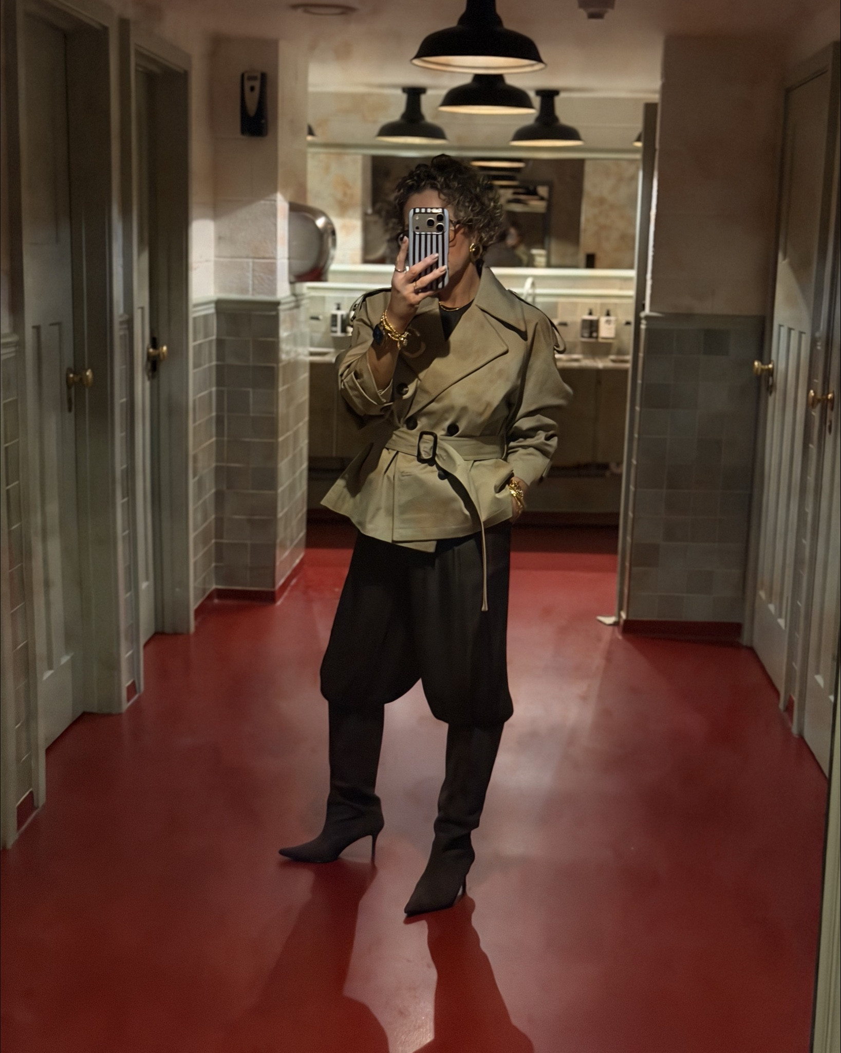 Satin co ord, Balloon trousers, Brown silky co ord 

#LTKspring #LTKuk