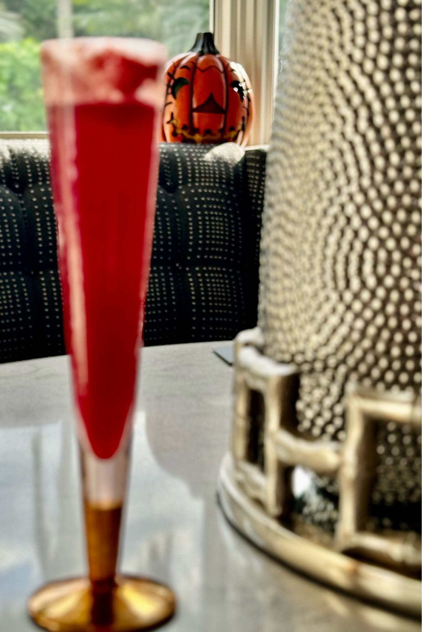 Sunday Beet Juice Mimosa in my favorite Z Gallerie flutes. Perfectly spooky for Halloween season. 

I love how each flute is a different color so when entertaining company, people won't get their glasses mixed up with someone else. 

Champagne flutes 
Stemware 
Glasses 
Entertaining at home 
Holiday Party 
Wine glasses 
Home goods 
Brunch 

#halloween #homegoods #holidayparty

#LTKSeasonal #LTKHoliday #LTKhome