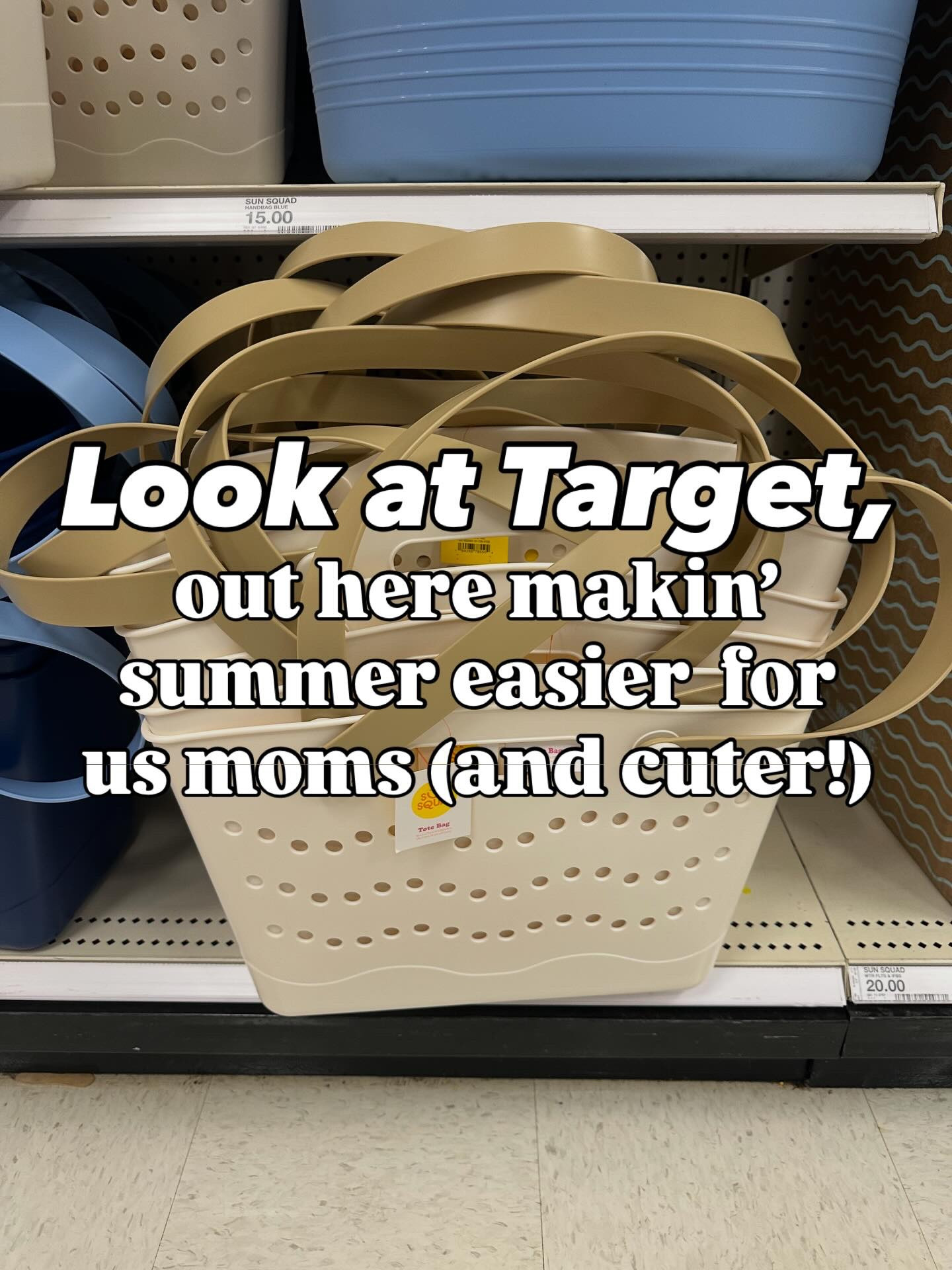 Summer got easier and way cuter thanks to these Target finds! 🙌🏻

Like and comment SUMMER for a DM with shopping info. 

#summer #pooldays #beachdays #poolbag #beachbag