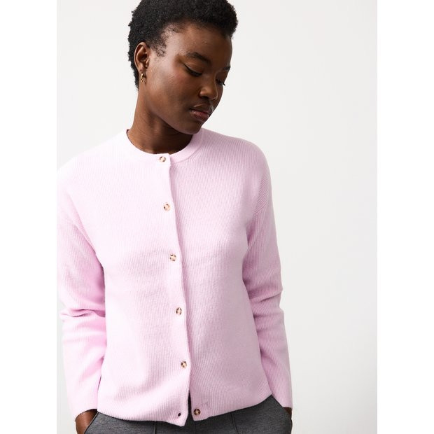 Buy Cosy Yarn Button Up Boxy Cardigan 24 | Cardigans | Argos | argos.co.uk