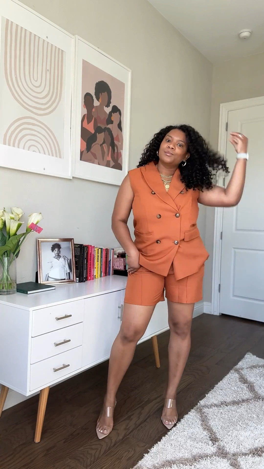 Work from home but make it cute! One set two ways 🧡

#LTKSummerEdit