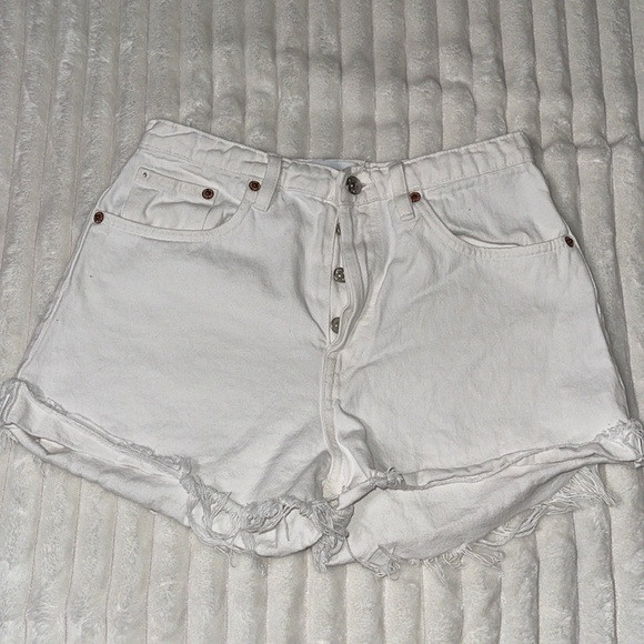 Zara White Shorts | Size 6 | Poshmark