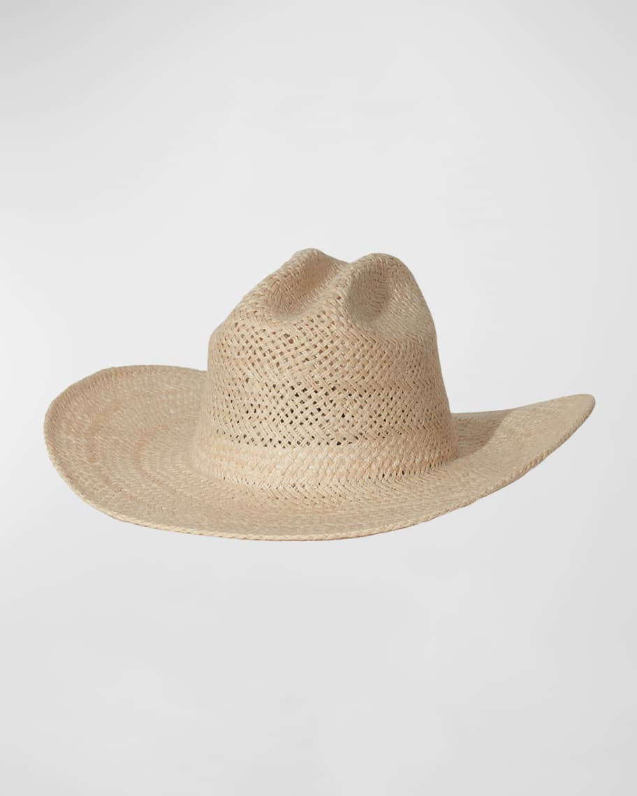 Janessa Leone Aiden Straw Western Hat | Neiman Marcus