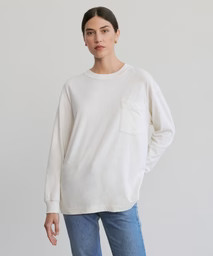Long-Sleeve Vintage Pocket Tee | Jenni Kayne
