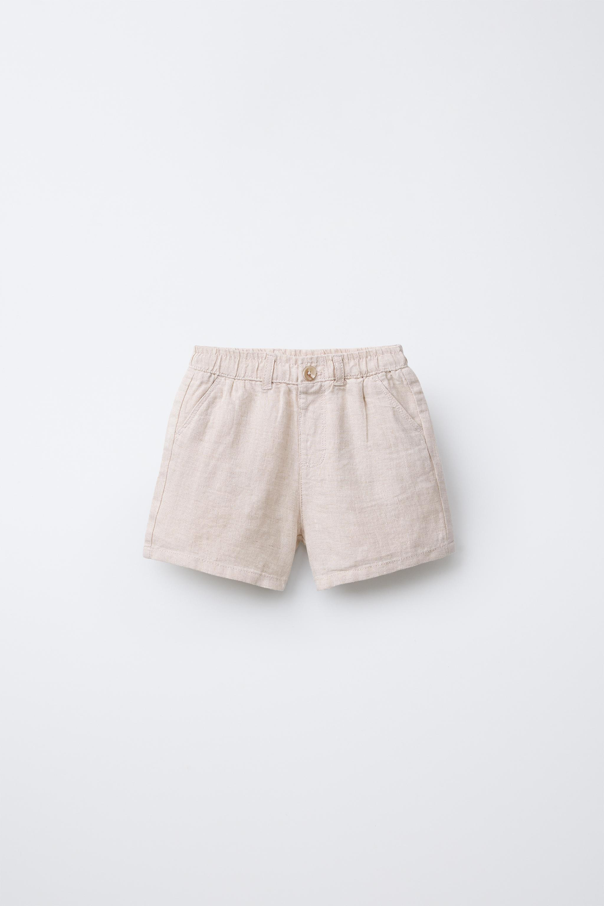 100% LINEN SHORTS | Zara US