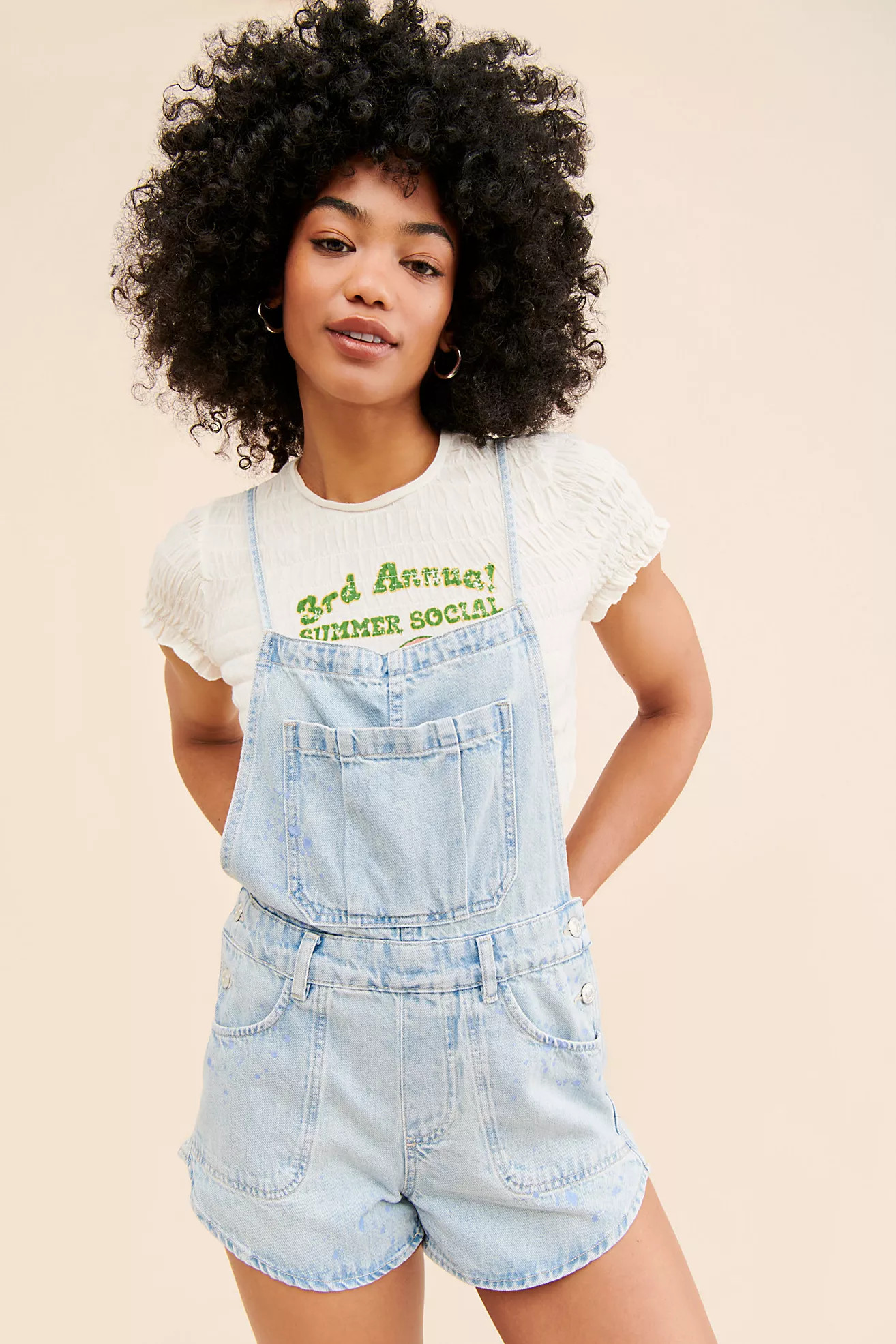 Canyonland Denim Shortalls | Free People (Global - UK&FR Excluded)