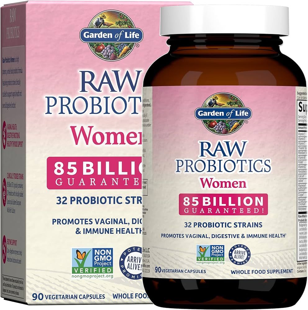 Garden of Life - RAW Probiotics Women - 90 Vegetarian Capsules | Amazon (US)