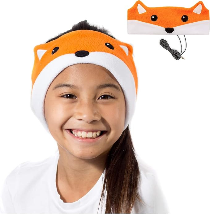 CozyPhones Kids Headphones Volume Limited with Thin Speakers & Super Soft Fleece Headband - Perfe... | Amazon (US)