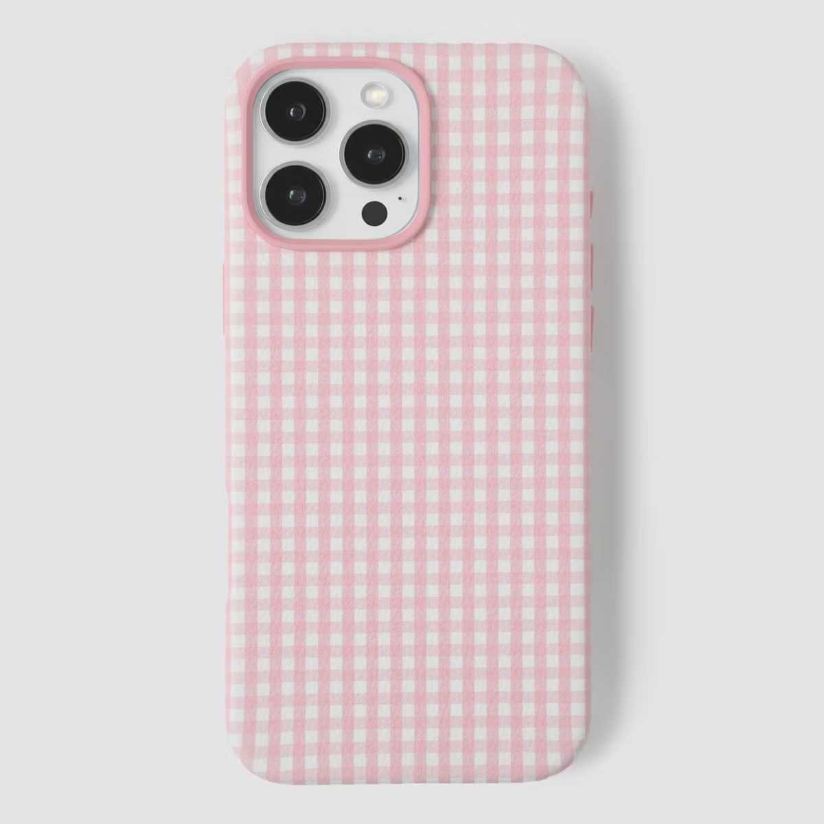 Hello Lux Gingham Phone Case - 16 Pro Max Pink | Target