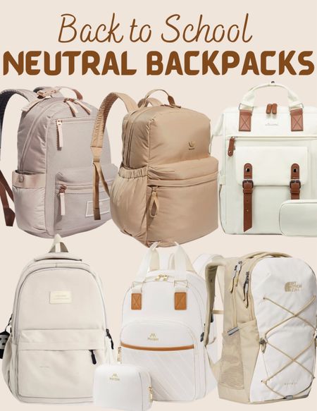 Back to School - Off to College Neutral Backpacks - Amazon Backpacks #ltkunder50

#LTKU #LTKFind #LTKBacktoSchool