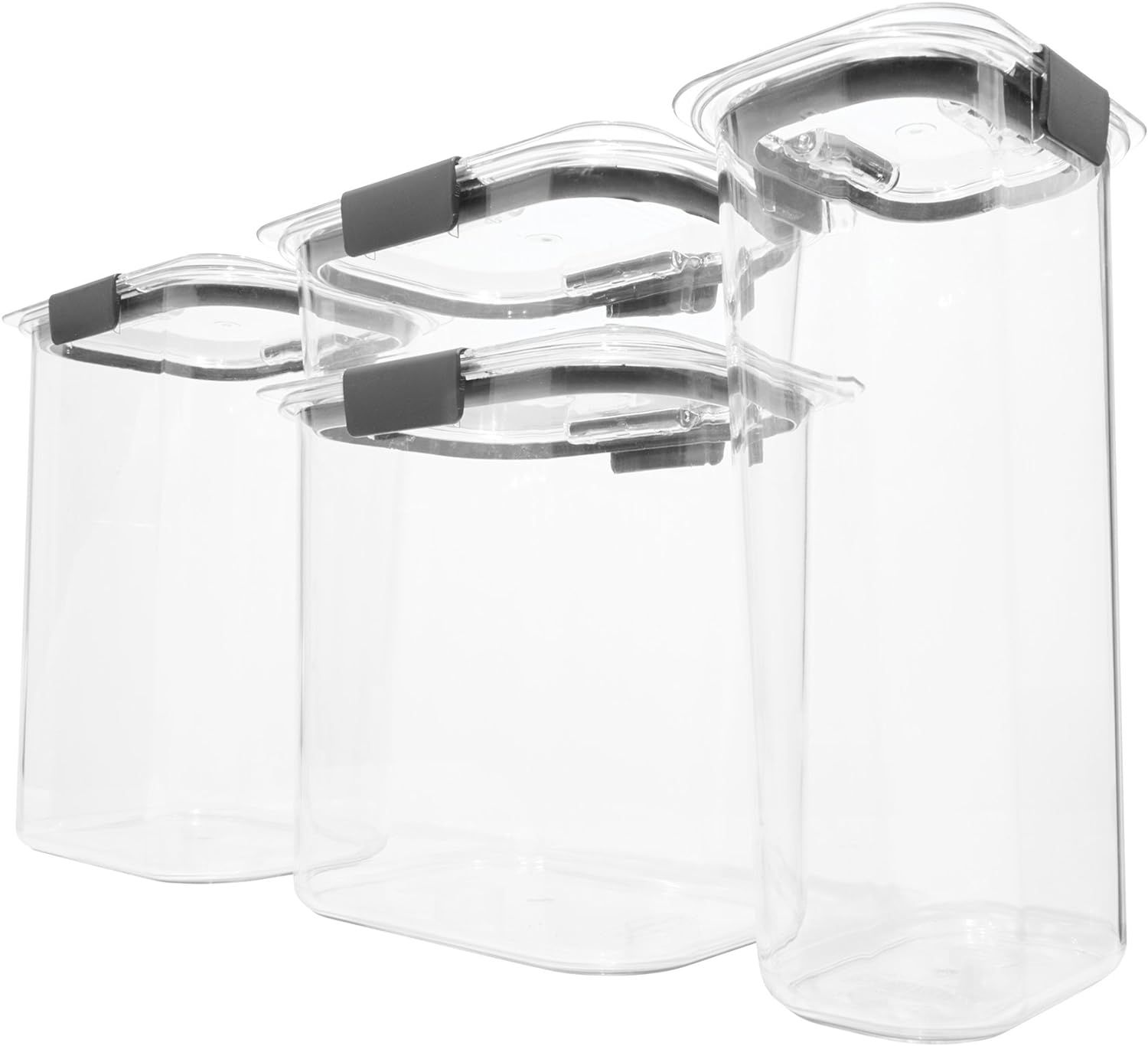 Rubbermaid Brilliance BPA Free Food Storage Containers with Lids, Airtight, Stain Resistant, Dish... | Amazon (US)