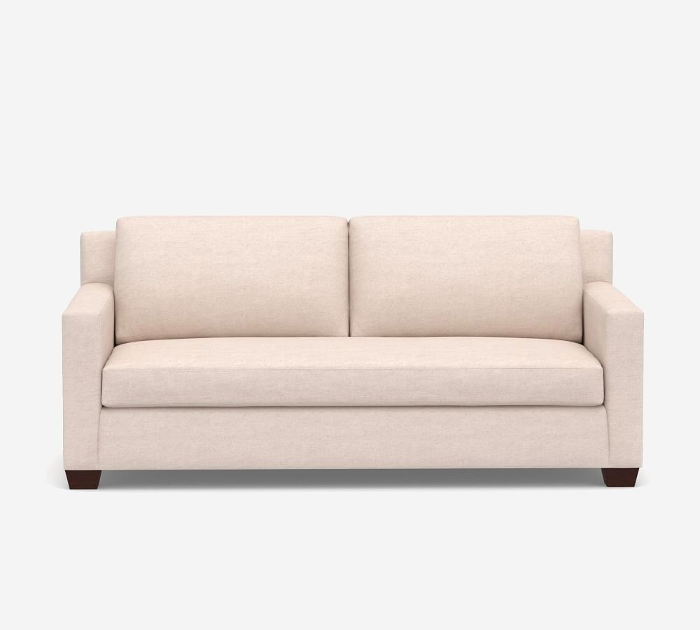 York Square Arm Upholstered Sofa | Pottery Barn (US)